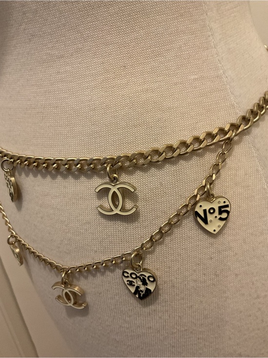 CHANEL Belt CC Coco Charms 06P Vintage main image 8
